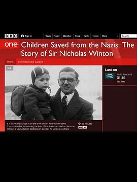 從納粹手中救出的孩子們/Children Saved from the Nazis: The Story of Sir Nicholas Winton線上看
